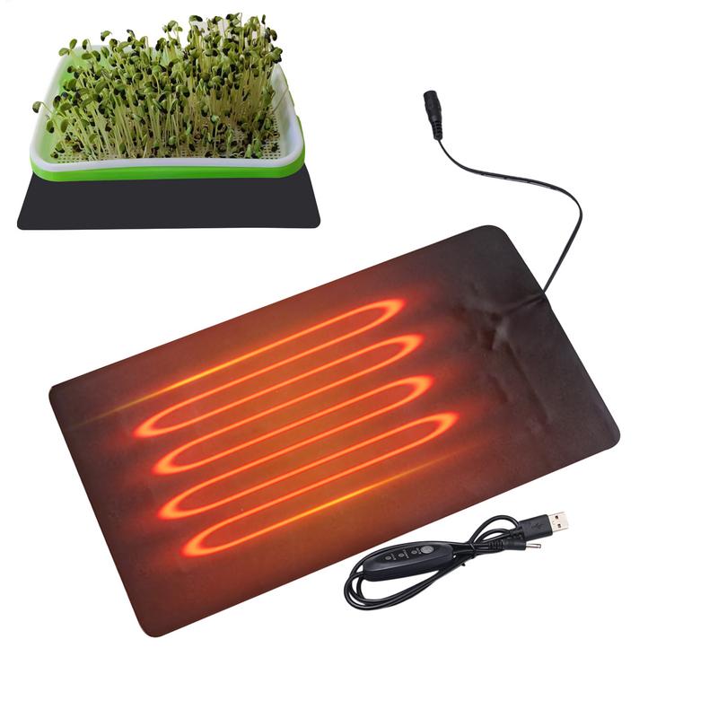 식물 열 매트 PVC 가죽 식물 온열 매트 실내 USB - Heat Mat Seedling 리뷰 및 가격